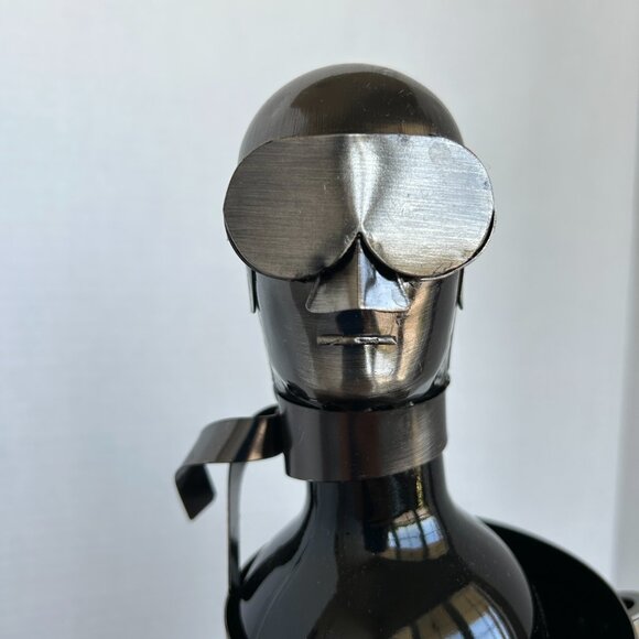 Pronto Innovations SNOWBOARDER Metal Wine Bottle Holder Caddy - Picture 7 of 11